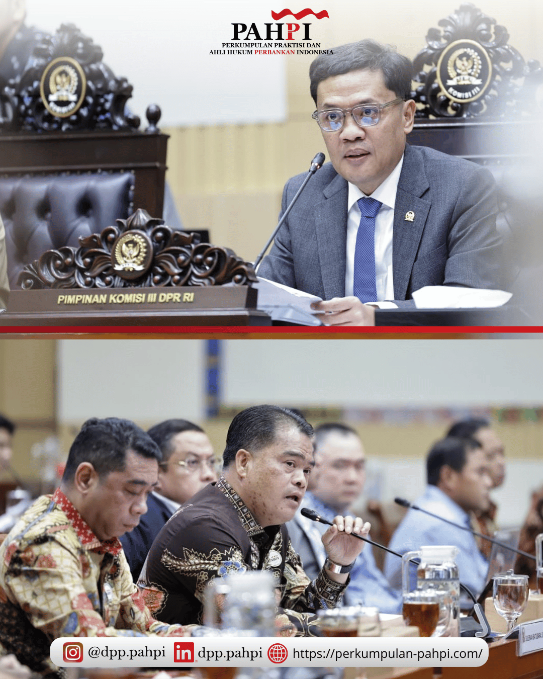 PAHPI SOROTI PERSPEKTIF PERBANKAN DALAM PEMBAHASAN RUU PERAMPASAN ASET